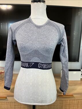 Gymshark long sleeve crop top